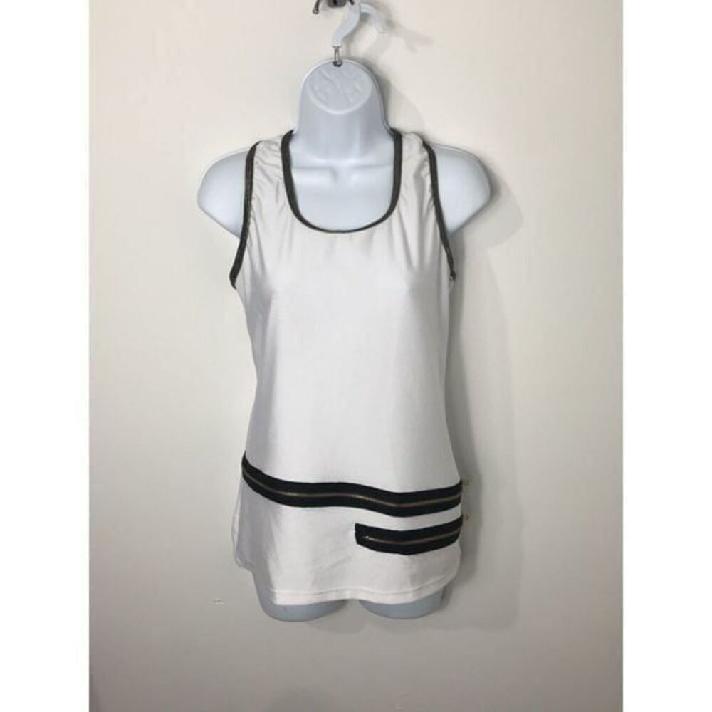 Revolution tank top Black Contrast Trim..0493
